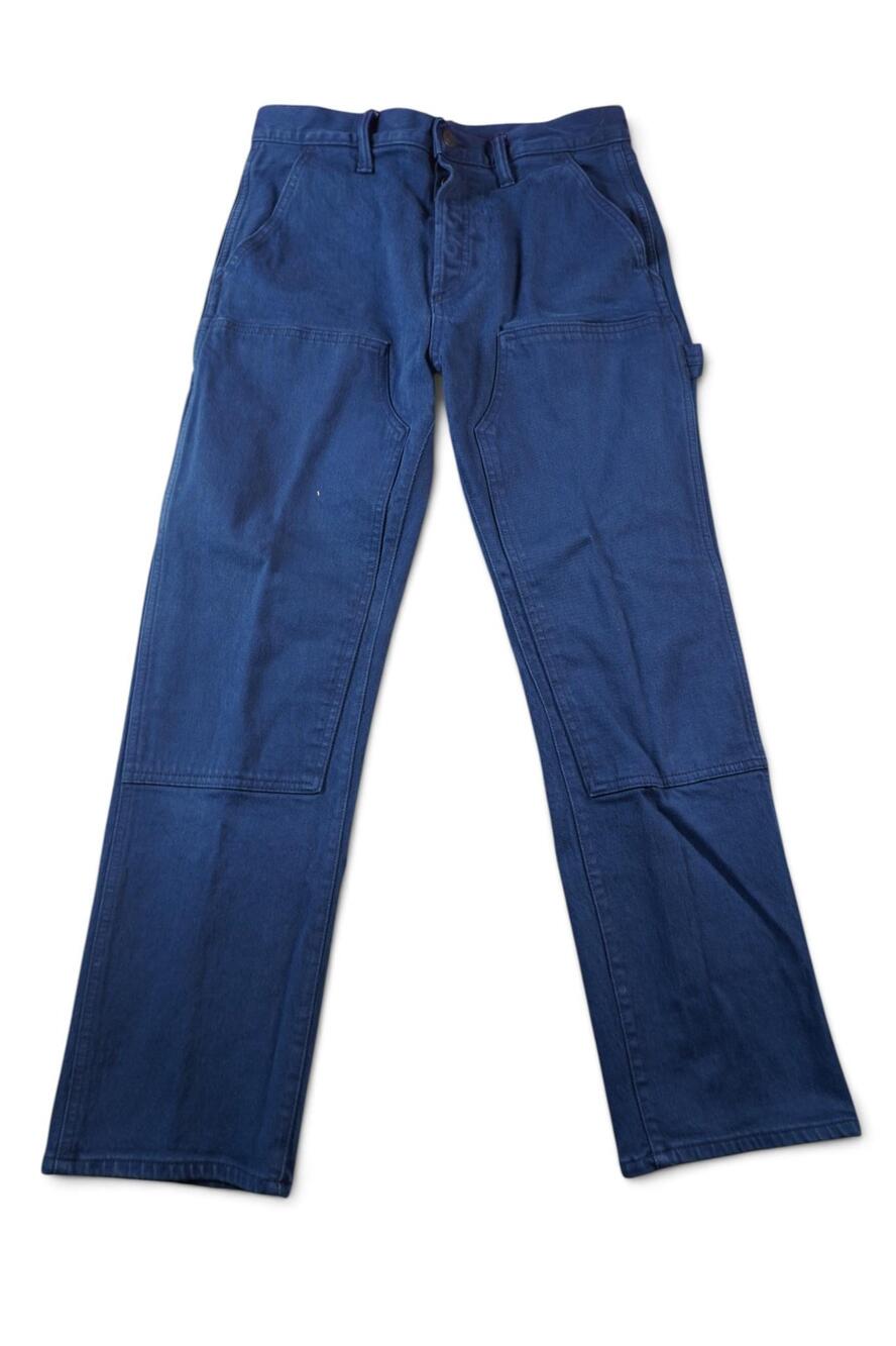 Gap GapFlex Carpenter Pants Mens 28x28 Blue Denim Workwear Stretch Fits 28x27